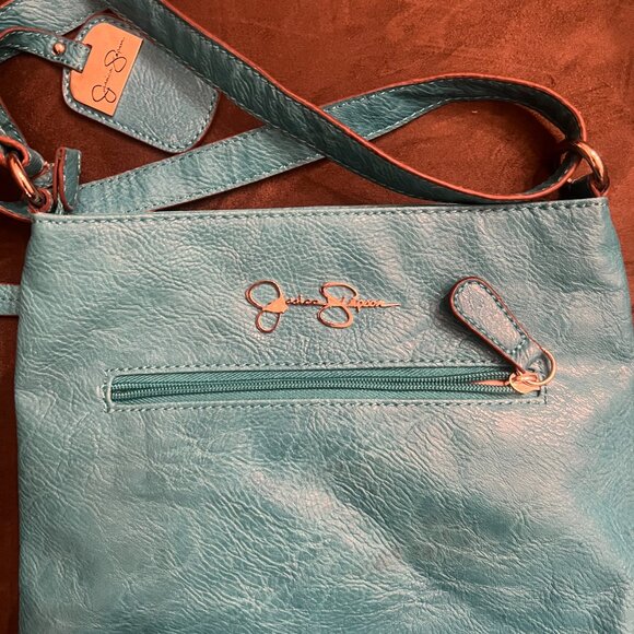 Jessica Simpson Chelsea Crossbody Bag Turquoise - Picture 5 of 7